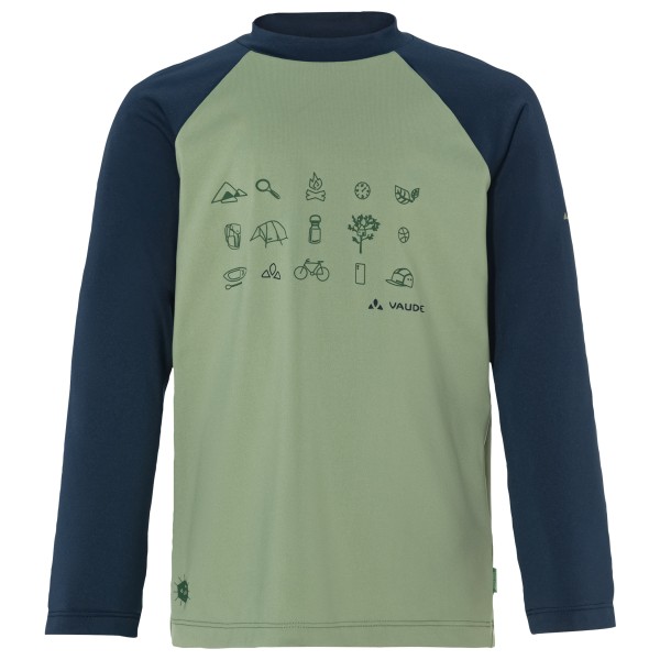 Vaude - Kid's Solaro L/S T-Shirt III - Funktionsshirt Gr 122/128 grün von Vaude