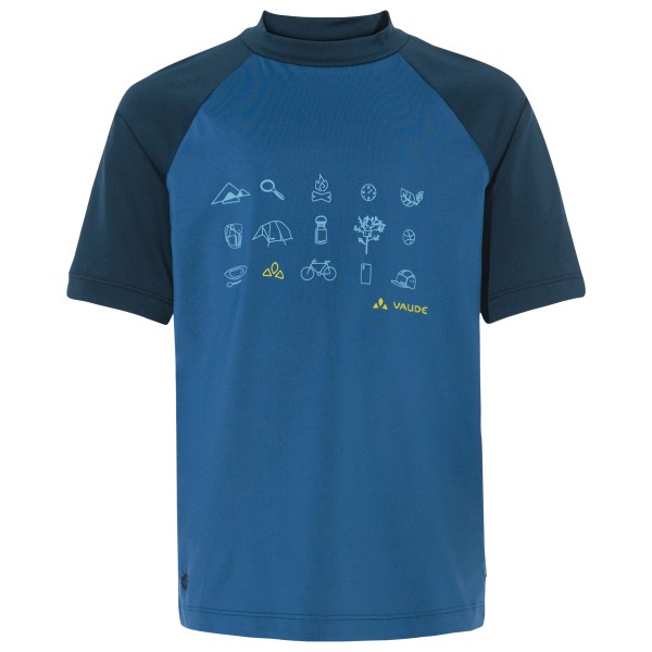 Vaude - Kid's Solaro T-Shirt III - Funktionsshirt Gr 104 blau von Vaude