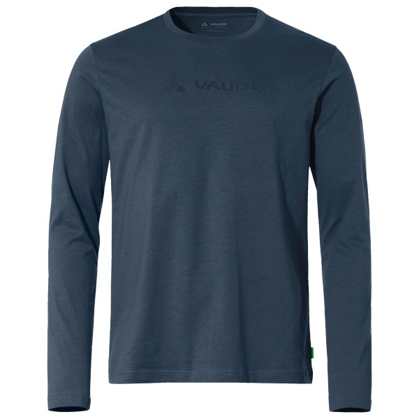 Vaude - Logo L/S T-Shirt - Longsleeve Gr 3XL;L;M;S;XL;XXL blau;grau;schwarz von Vaude