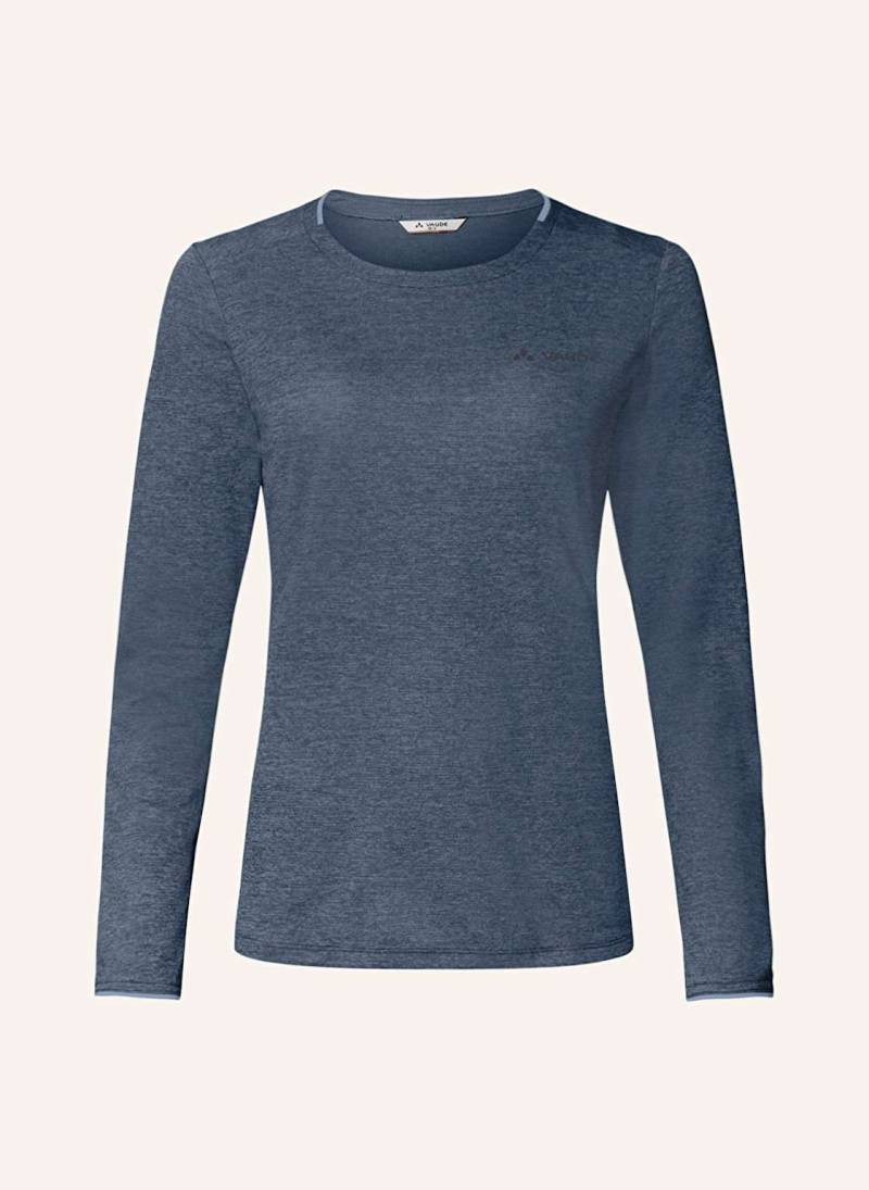 Vaude Longsleeve Essential blau von Vaude