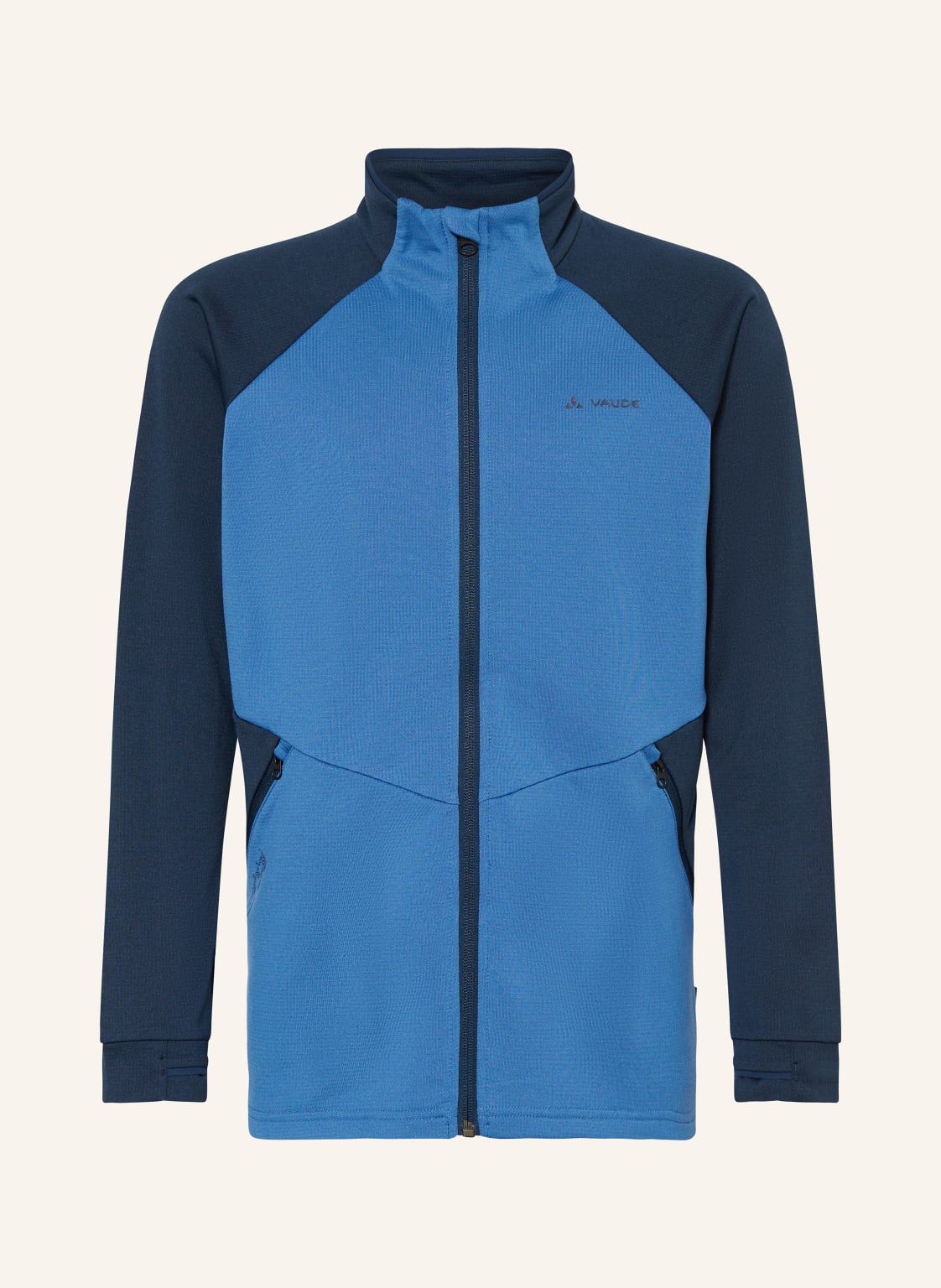 Vaude Midlayer-Jacke Detective blau von Vaude