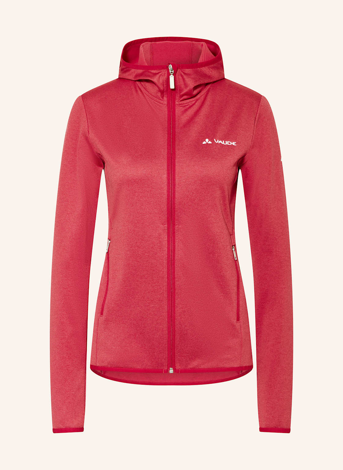 Vaude Midlayer-Jacke Divedro rot von Vaude