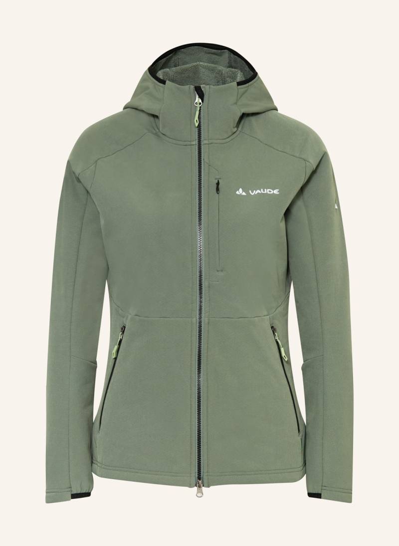 Vaude Midlayer-Jacke Elope Stormfleece gruen von Vaude