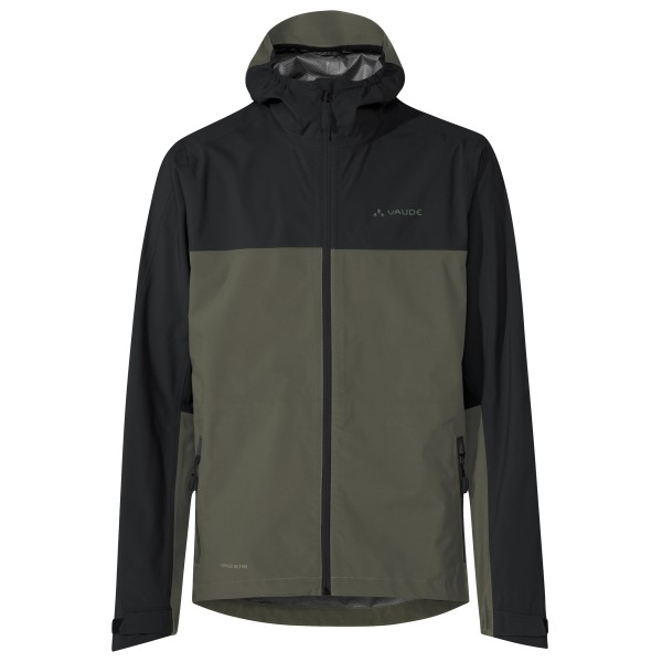 Vaude - Moab Rain Jacket - Velojacke Gr XL schwarz/oliv von Vaude