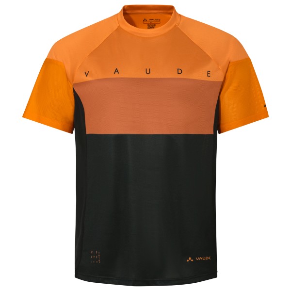 Vaude - Moab T-Shirt VI - Funktionsshirt Gr M schwarz/orange von Vaude