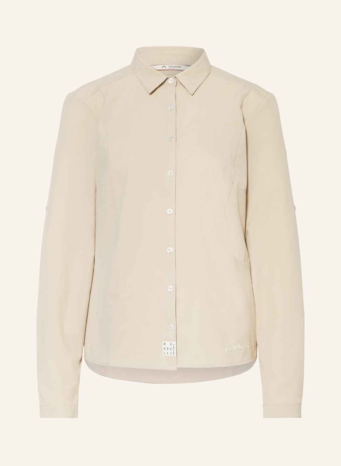 Vaude Outdoor-Bluse Rosemoor beige Vaude Outdoor-Bluse Rosemoor beige von Vaude