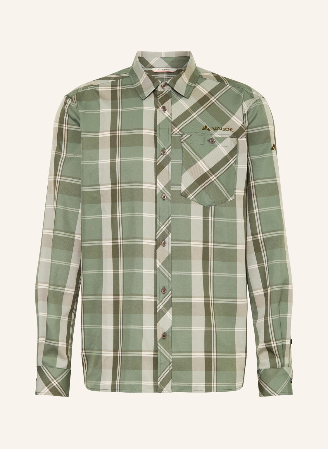 Vaude Hemd-Bluse M Neshan Ls St Iv gruen Vaude Hemd-Bluse M Neshan Ls St Iv gruen von Vaude