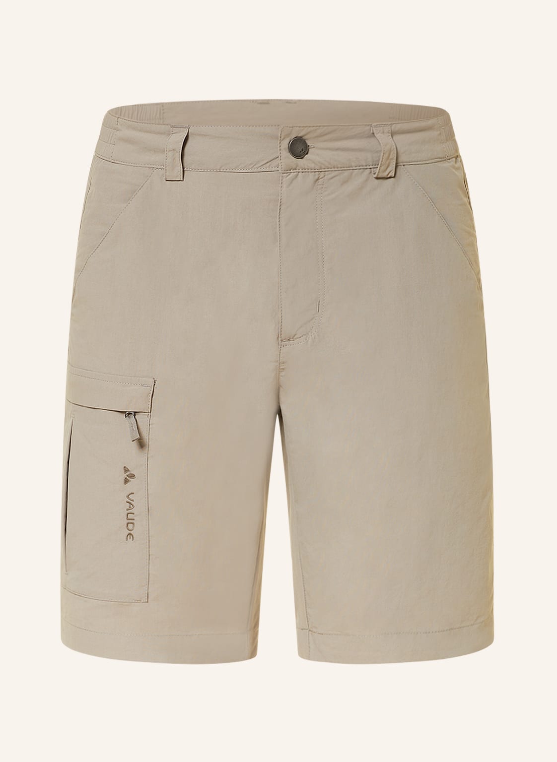 Vaude Outdoor-Shorts Farley V Mit Uv-Schutz 50+ beige von Vaude