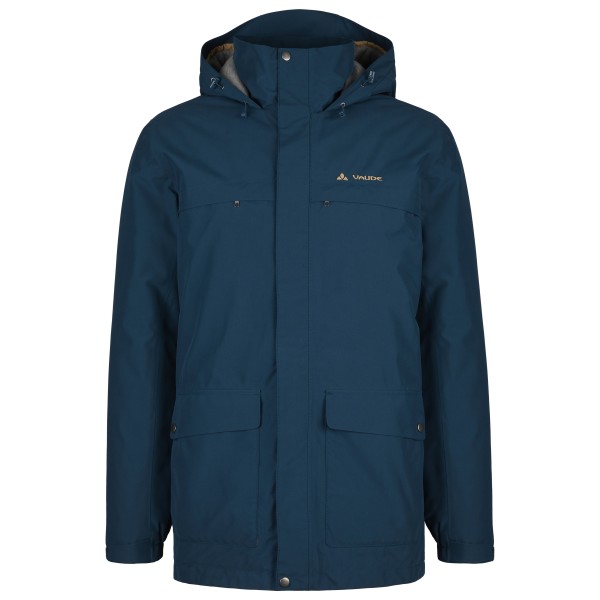 Vaude - Pellice Wool Parka - Mantel Gr 3XL blau von Vaude