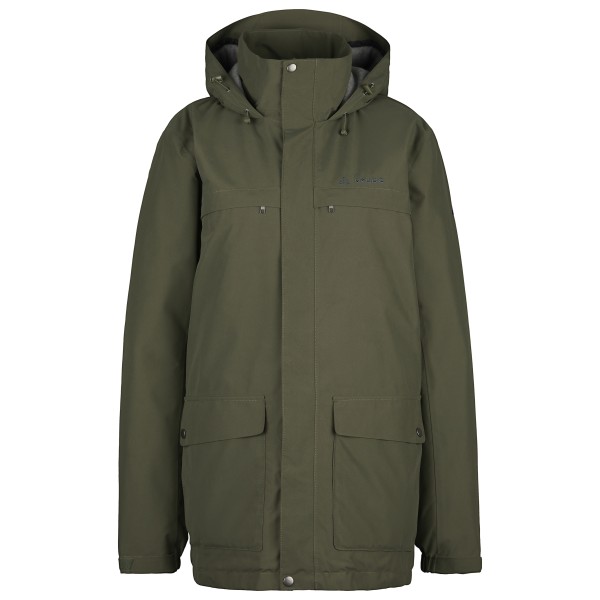 Vaude - Pellice Wool Parka - Mantel Gr 3XL khaki uni von Vaude