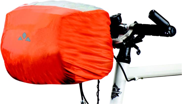 Vaude Raincover for handle bar bag Velotasche orange von Vaude