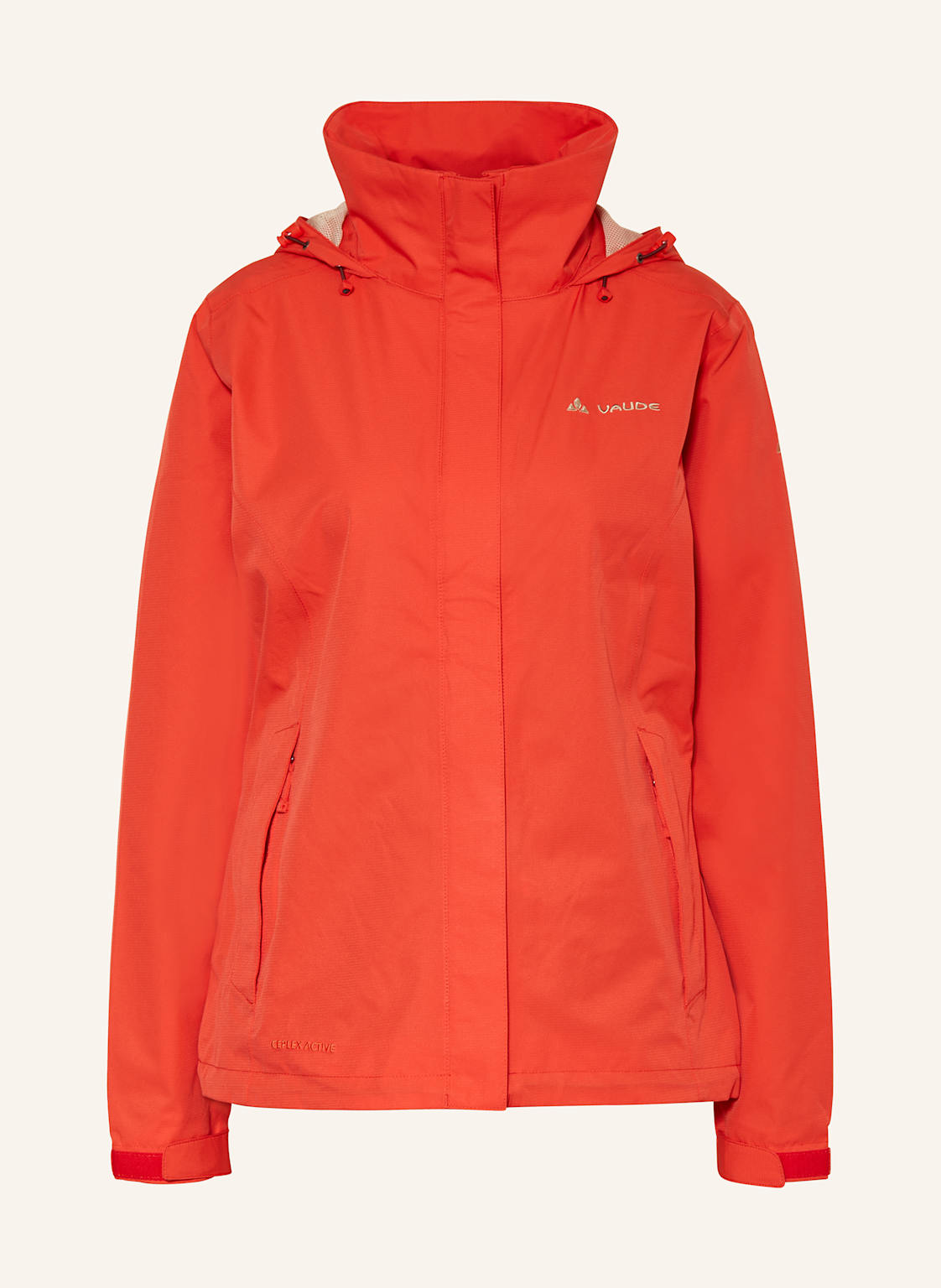 Vaude Regenjacke Escape Light orange von Vaude