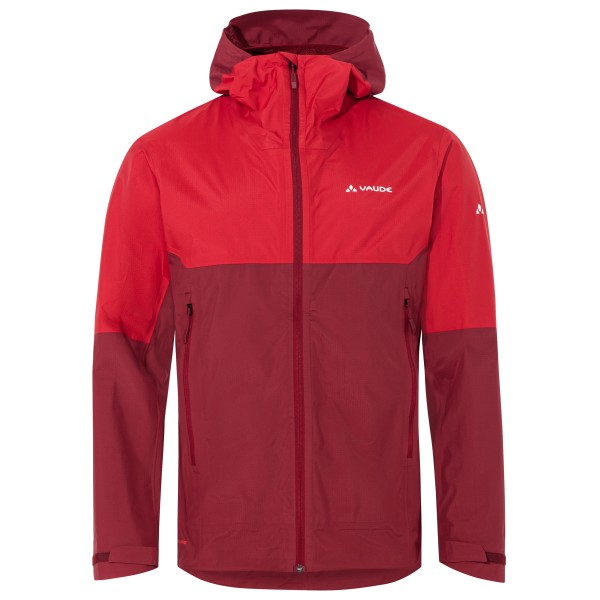 Vaude - Simony 2,5L Jacket V - Regenjacke Gr L rot von Vaude