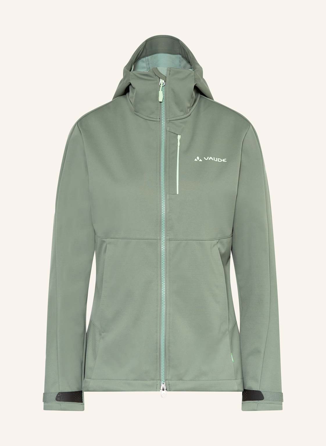 Vaude Softshell-Jacke W All Y Elope Sft J Ii gruen Vaude Softshell-Jacke W All Y Elope Sft J Ii gruen von Vaude