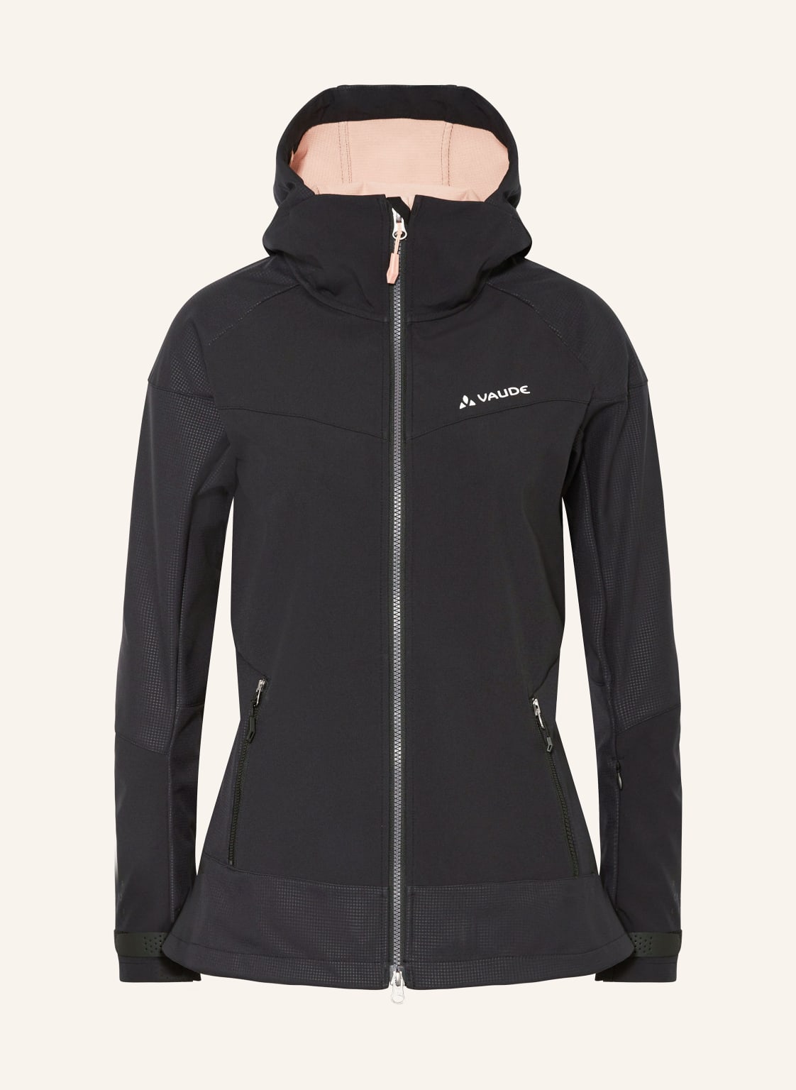 Vaude Softshell-Jacke All Year Elope schwarz von Vaude