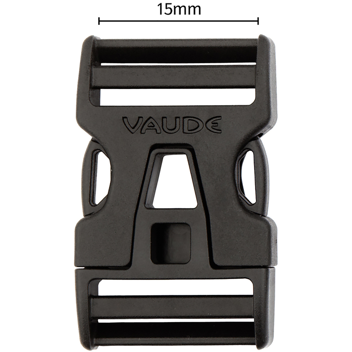 Vaude Steckschnalle 15mm Single Adjust von Vaude