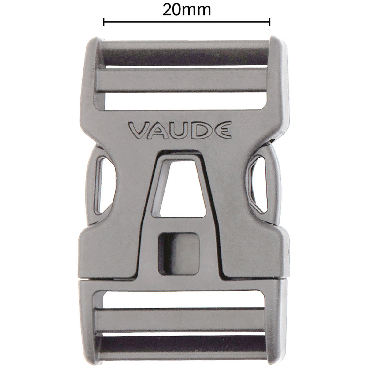 Vaude Steckschnalle 20mm Dual Adjust von Vaude