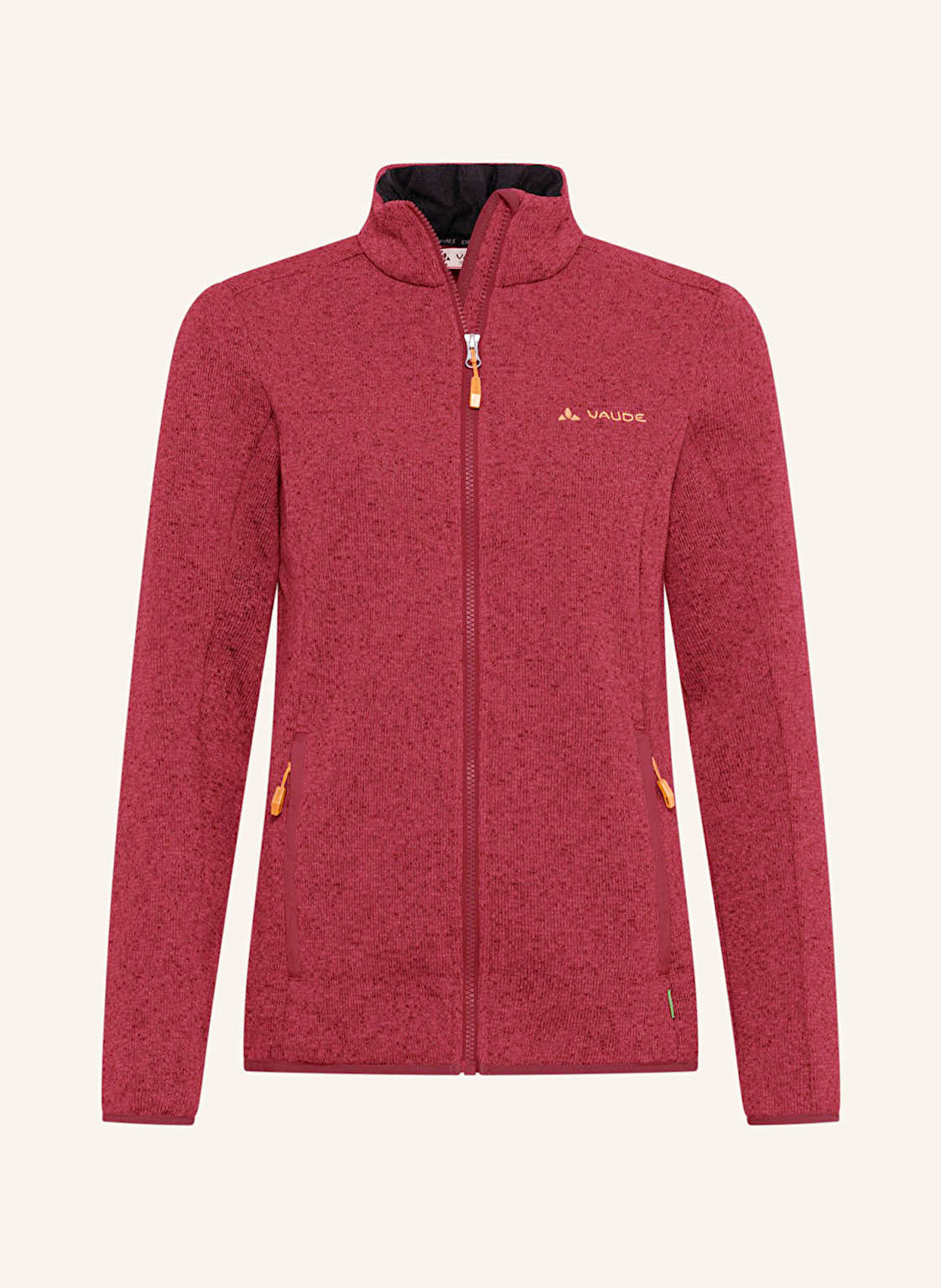 Vaude Strick-Fleecejacke Rienza rot Vaude Strick-Fleecejacke Rienza rot von Vaude
