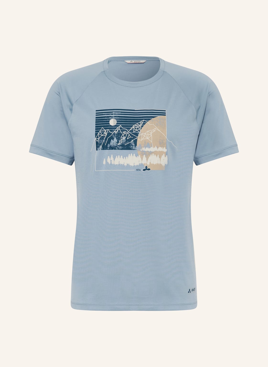 Vaude T-Shirt Gleann blau von Vaude