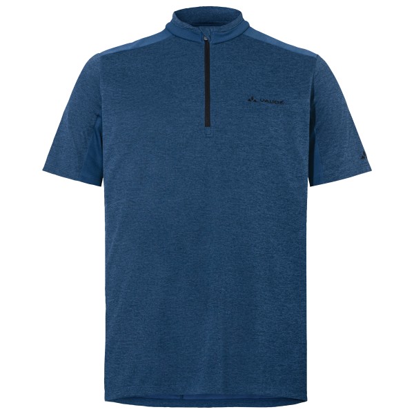 Vaude - Tamaro Half Zip Shirt IV - Velotrikot Gr M blau von Vaude