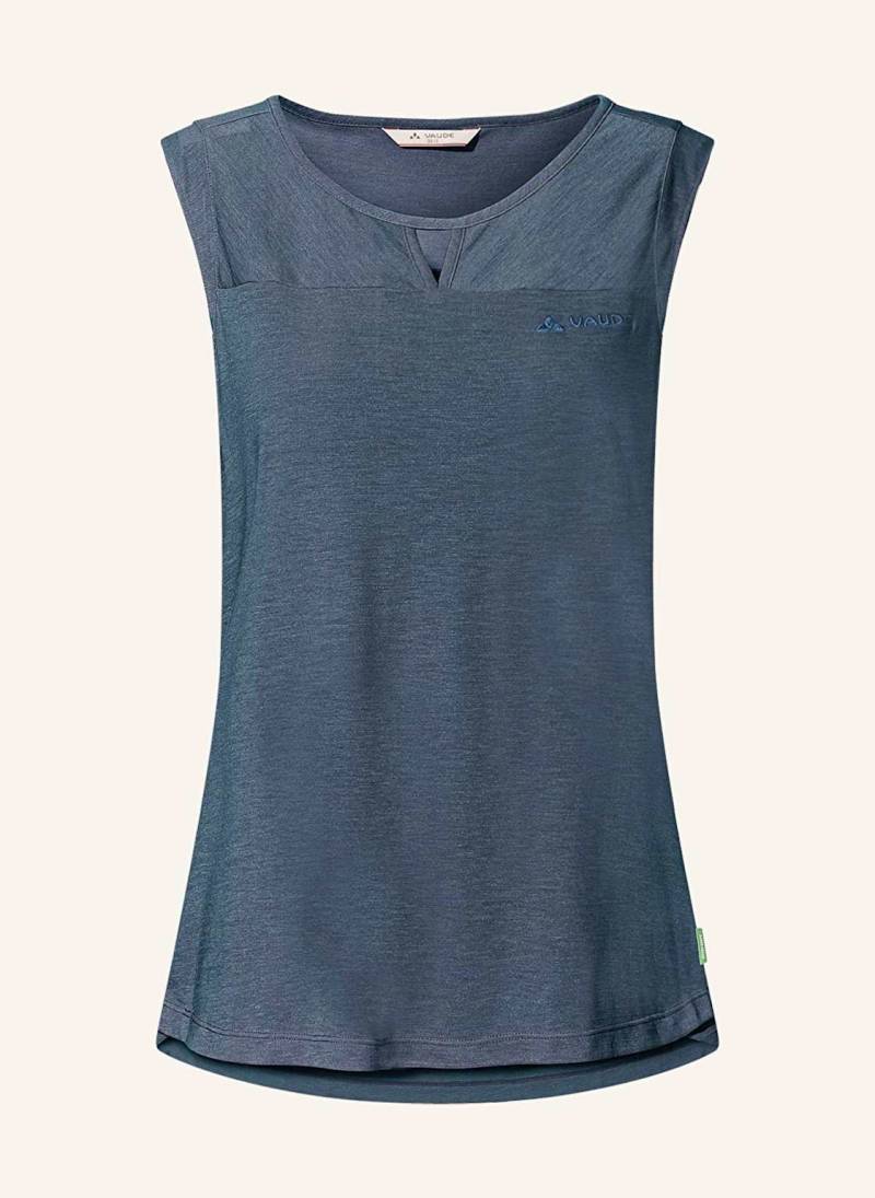 Vaude Tanktop Skomer blau von Vaude