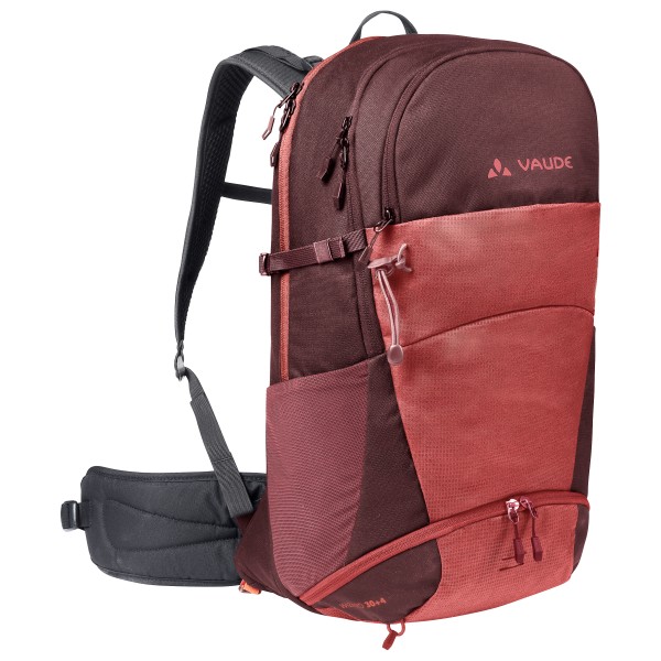 Vaude - Wizard 30+4 - Wanderrucksack Gr 30+4 l oliv;rot;türkis/blau von Vaude