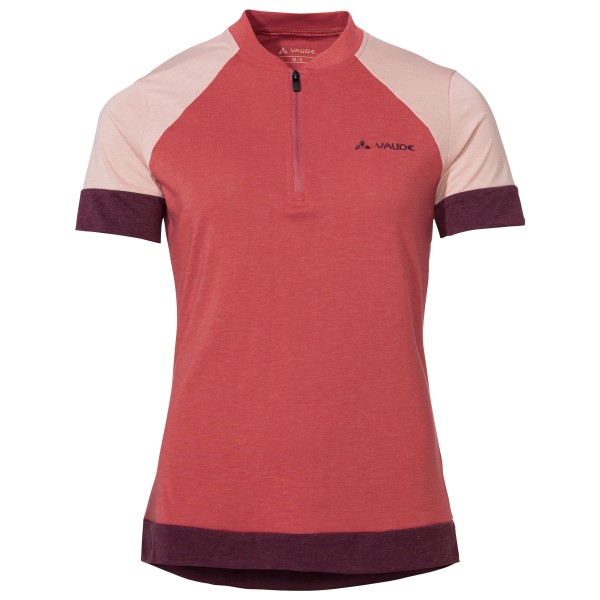 Vaude - Women's Altissimo Q-Zip Shirt - Velotrikot Gr 40 rot von Vaude