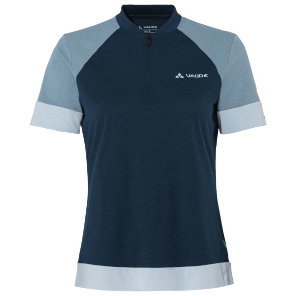 Vaude - Women's Altissimo Q-Zip Shirt - Velotrikot Gr 42 blau Vaude - Women's Altissimo Q-Zip Shirt - Velotrikot Gr 42 blau von Vaude
