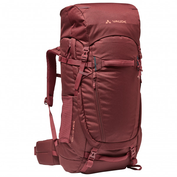 Vaude - Women's Astrum Evo 55+10 - Trekkingrucksack Gr 55+10 l blau;rot von Vaude