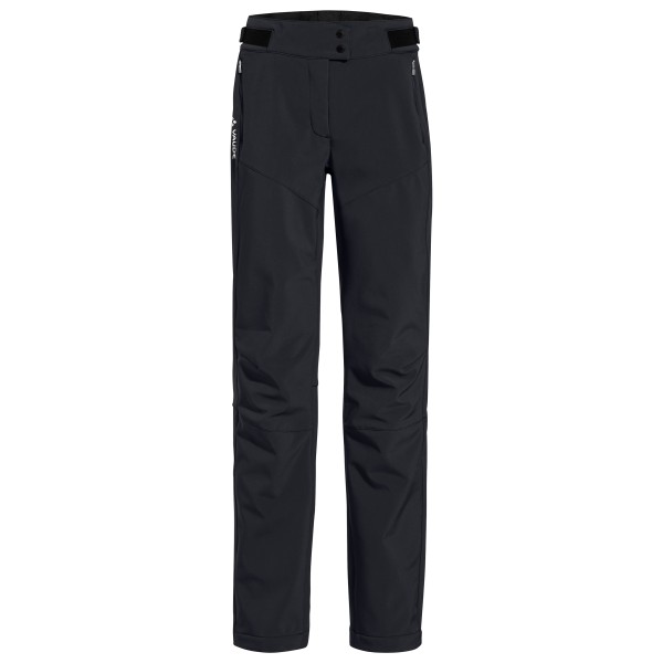 Vaude - Women's Elope Softshell Pants - Winterhose Gr 34 - Short schwarz von Vaude