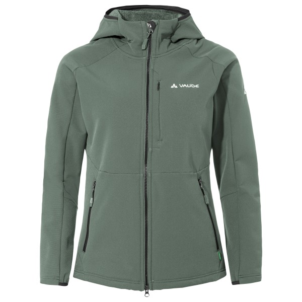 Vaude - Women's Elope Stormfleece Hoody - Softshelljacke Gr 44 oliv von Vaude