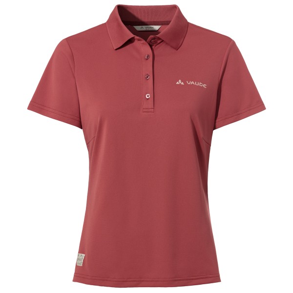 Vaude - Women's Essential Polo Shirt - Polo-Shirt Gr 40 rot von Vaude