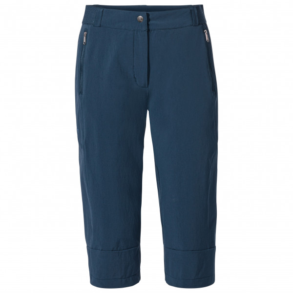 Vaude - Women's Farley Stretch Capri III - Trekkinghose Gr 38 blau von Vaude