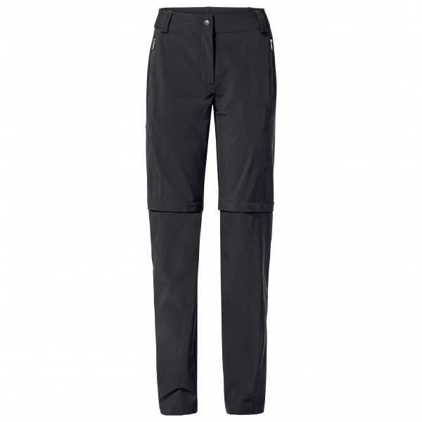 Vaude - Women's Farley Stretch Zip Off T-Zip Pants II - Trekkinghose Gr 34 - Regular schwarz von Vaude