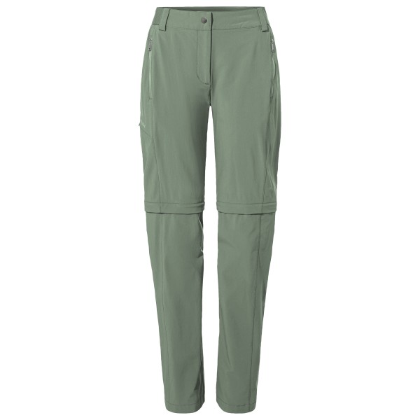 Vaude - Women's Farley Stretch Zip Off T-Zip Pants II - Trekkinghose Gr 38 - Short grün/oliv Vaude - Women's Farley Stretch Zip Off T-Zip Pants II - Trekkinghose Gr 38 - Short grün/oliv von Vaude