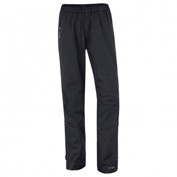 Vaude - Women's Fluid Full-Zip Pants - Regenhose Gr 34;36;38;40;42;44;48 schwarz von Vaude