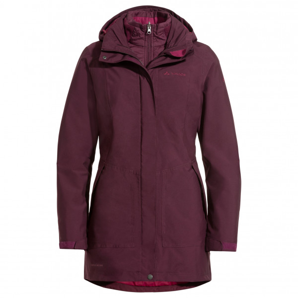 Vaude - Women's Idris 3in1 Parka III - Doppeljacke Gr 34 rot von Vaude