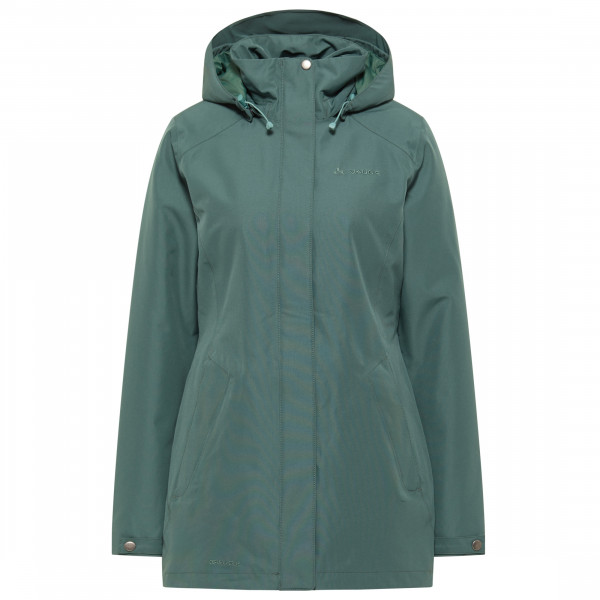 Vaude - Women's Jalama Coat - Mantel Gr 38 oliv/türkis von Vaude