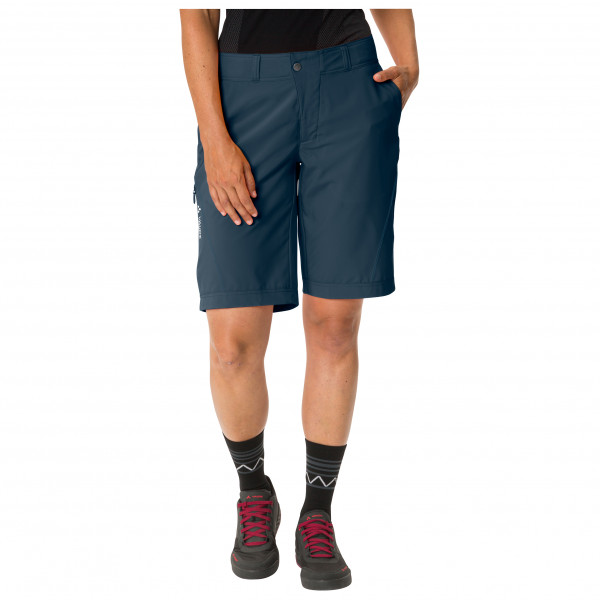 Vaude - Women's Ledro Shorts - kurze Velohose Gr 34 blau von Vaude