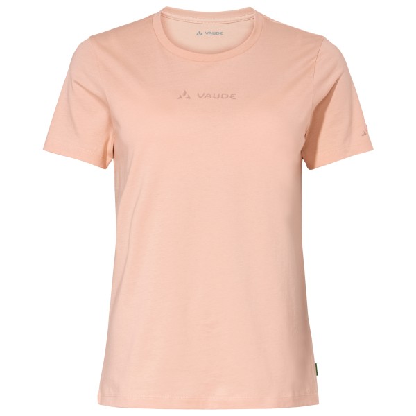 Vaude - Women's Logo T-Shirt II - T-Shirt Gr 34;36;38;40;42;44;46 grau/weiß;rosa;schwarz;türkis;weiß von Vaude