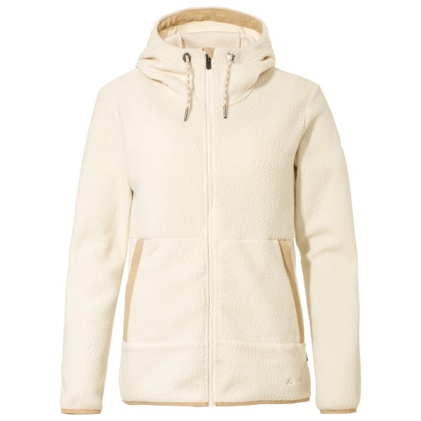 Vaude - Women's Manukau Fleece Jacket II - Fleecejacke Gr 36;38;40;42;44;46 schwarz;weiß/beige von Vaude