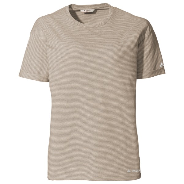 Vaude - Women's Mineo Striped T-Shirt - T-Shirt Gr 38 beige/grau Vaude - Women's Mineo Striped T-Shirt - T-Shirt Gr 38 beige/grau von Vaude