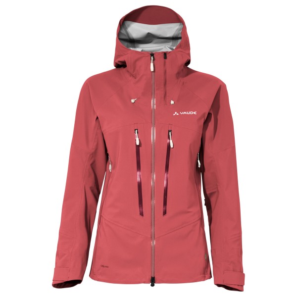 Vaude - Women's Monviso 3L Jacket - Regenjacke Gr 36;38 grün;rot von Vaude