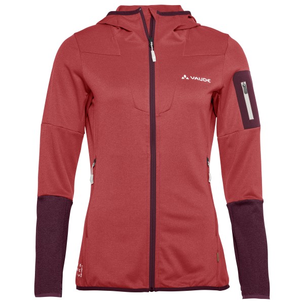 Vaude - Women's Monviso Fleece Jacket II - Fleecejacke Gr 34 rot von Vaude