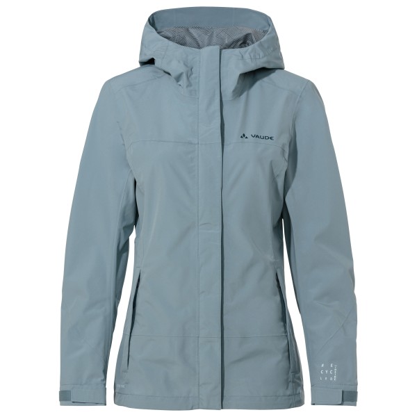 Vaude - Women's Neyland 2.5L Jacket - Regenjacke Gr 36 türkis/grau von Vaude