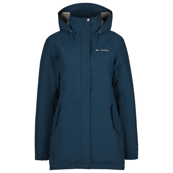 Vaude - Women's Pellice Wool - Parka Gr 34 blau von Vaude