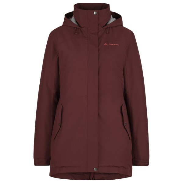 Vaude - Women's Pellice Wool - Parka Gr 34 rot von Vaude