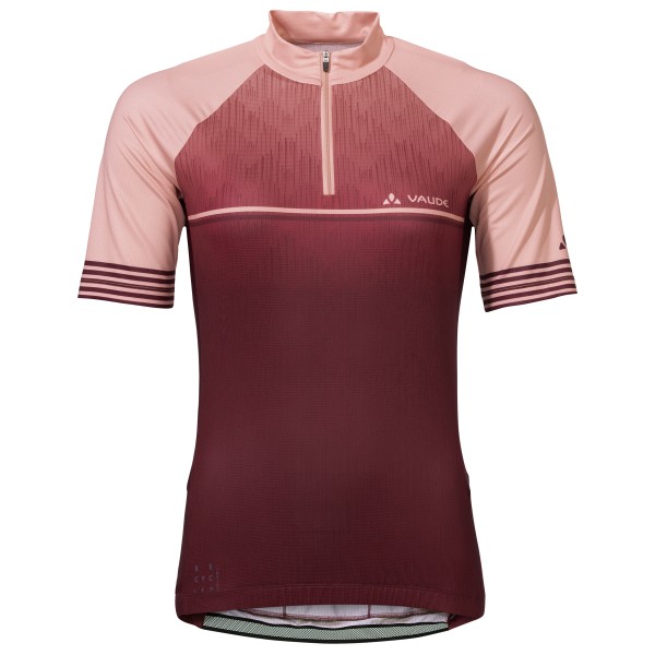 Vaude - Women's Posta Half-Zip Tricot II - Velotrikot Gr 40 rot von Vaude