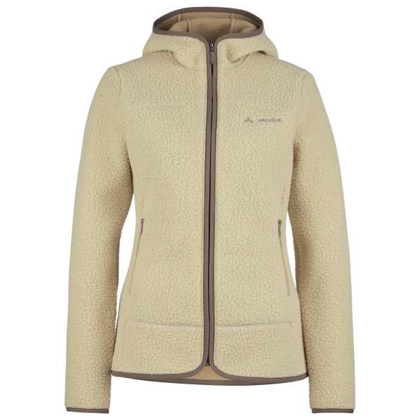 Vaude - Women's Punaka Hoody Jacket - Fleecejacke Gr 36 beige von Vaude