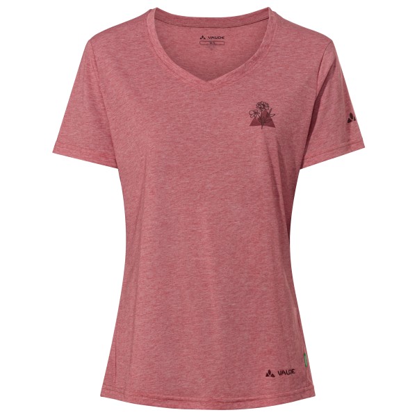 Vaude - Women's Skomer Print T-Shirt III - Funktionsshirt Gr 36 rosa von Vaude